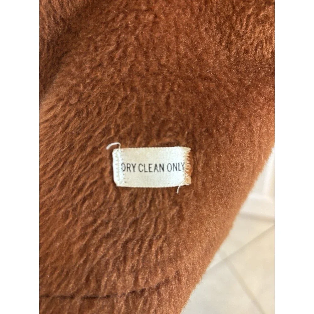 Vintage Pioneer Wear Plaid Wool Jacket 44L Sherpa Lined Western Ranch Coat USA
